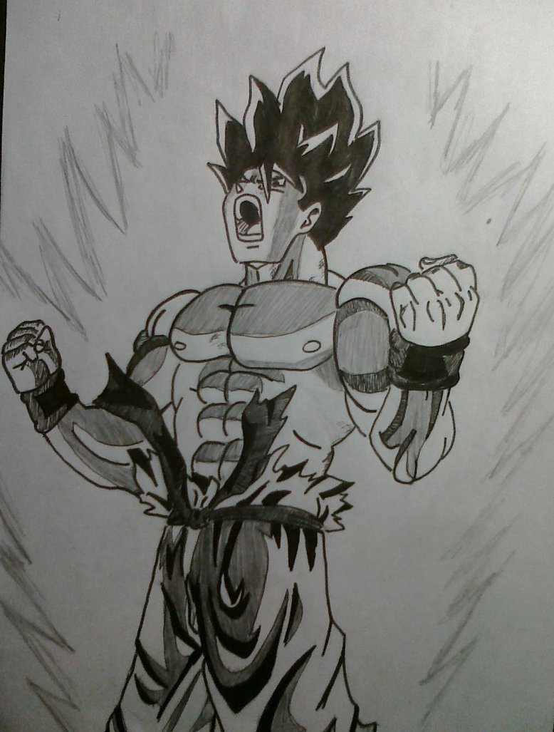 778x1027 Dragon Ball Z Goku Sketch By Crowshot27 - Z Sketch