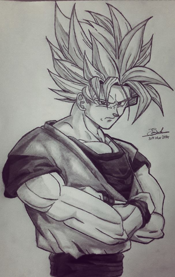 607x960 Dragon Ball Z - Z Sketch