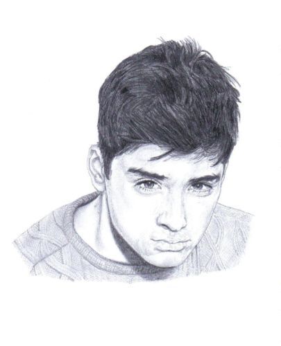 405x500 Zayn Malik - Zayn Malik Sketch