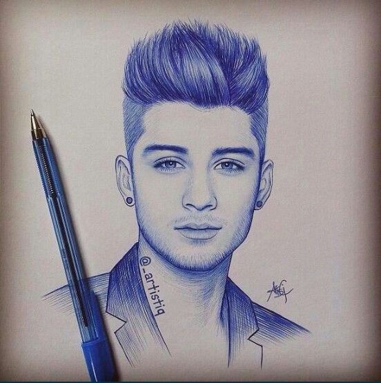 552x554 Zayn Malik Drawing Drawing Zayn, Drawings - Zayn Malik Sketch
