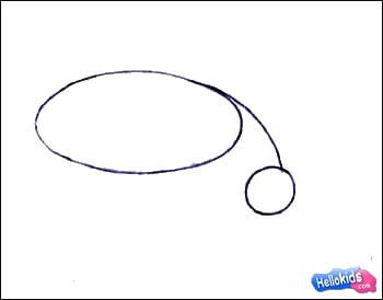 350x274 How To Draw Zebra - Zebra Sketch Easy