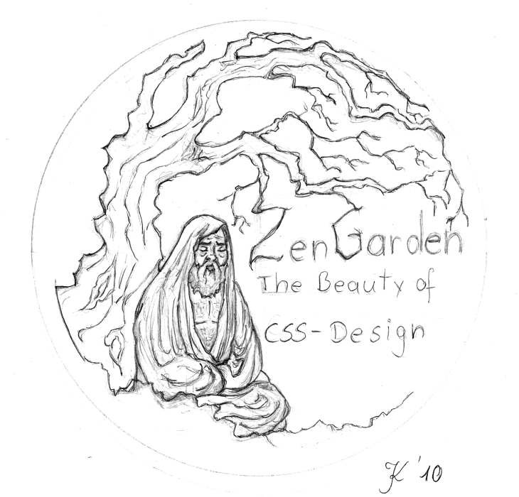 730x700 Zen Garden Sketch By Juli82 - Zen Garden Sketch