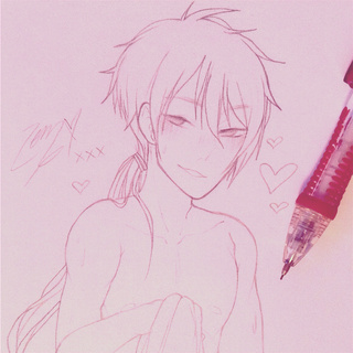 320x320 Fanart Of Zen From Mystic Messenger Pft Yeah Try To Make Me - Zen Sketch