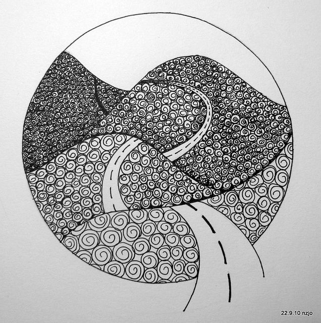 636x640 Exercise In Tedium!! Drawing Drawings, Art And - Zentangle Sketches