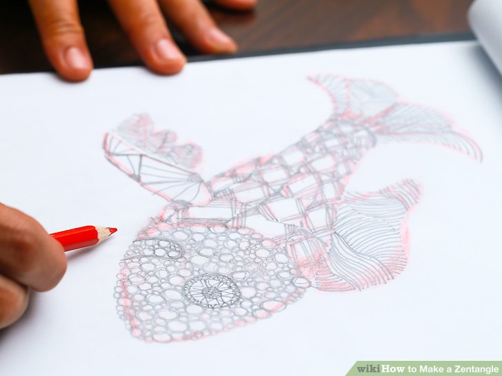 728x546 How To Make A Zentangle 11 Steps (With Pictures) - Zentangle Sketches