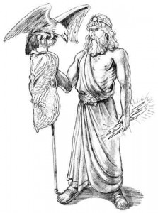 223x300 Zeus, Father Of Gods - Zeus Greek God Sketch