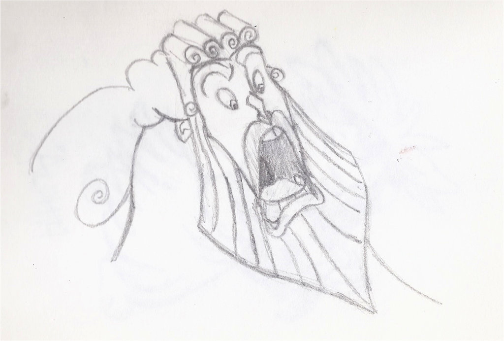 1024x692 Zeus Sketch By Emurox - Zeus Sketch