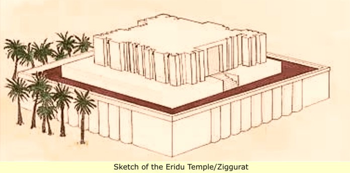 696x344 Ziggurat Ancient Man And His First Civilizations - Ziggurat Sketch