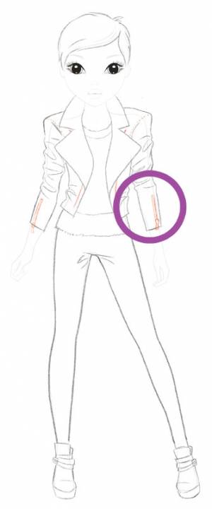 300x720 Topmodel Drawing School - Zip Line Sketch