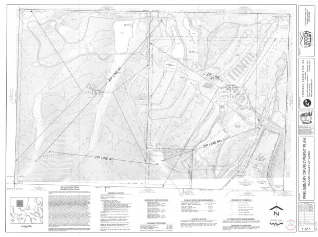 620x463 Wildwood City Council Approves Hidden Valley Zip Line Request - Zip Line Sketch