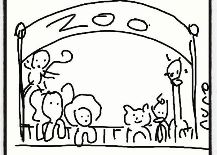 700x500 Zoo - Zoo Sketch