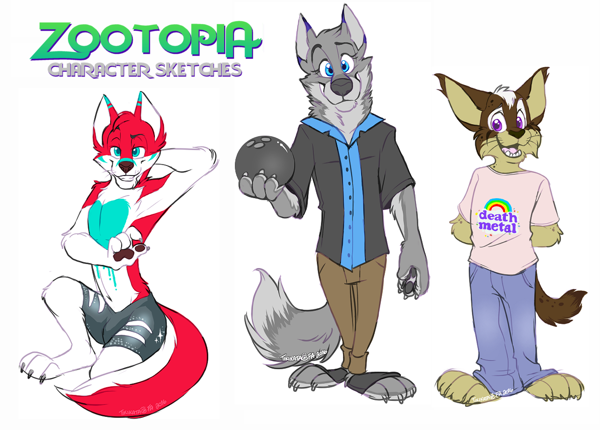 1193x855 Zootopia Sketches 2 (Commissions) Weasyl - Zootopia Sketches