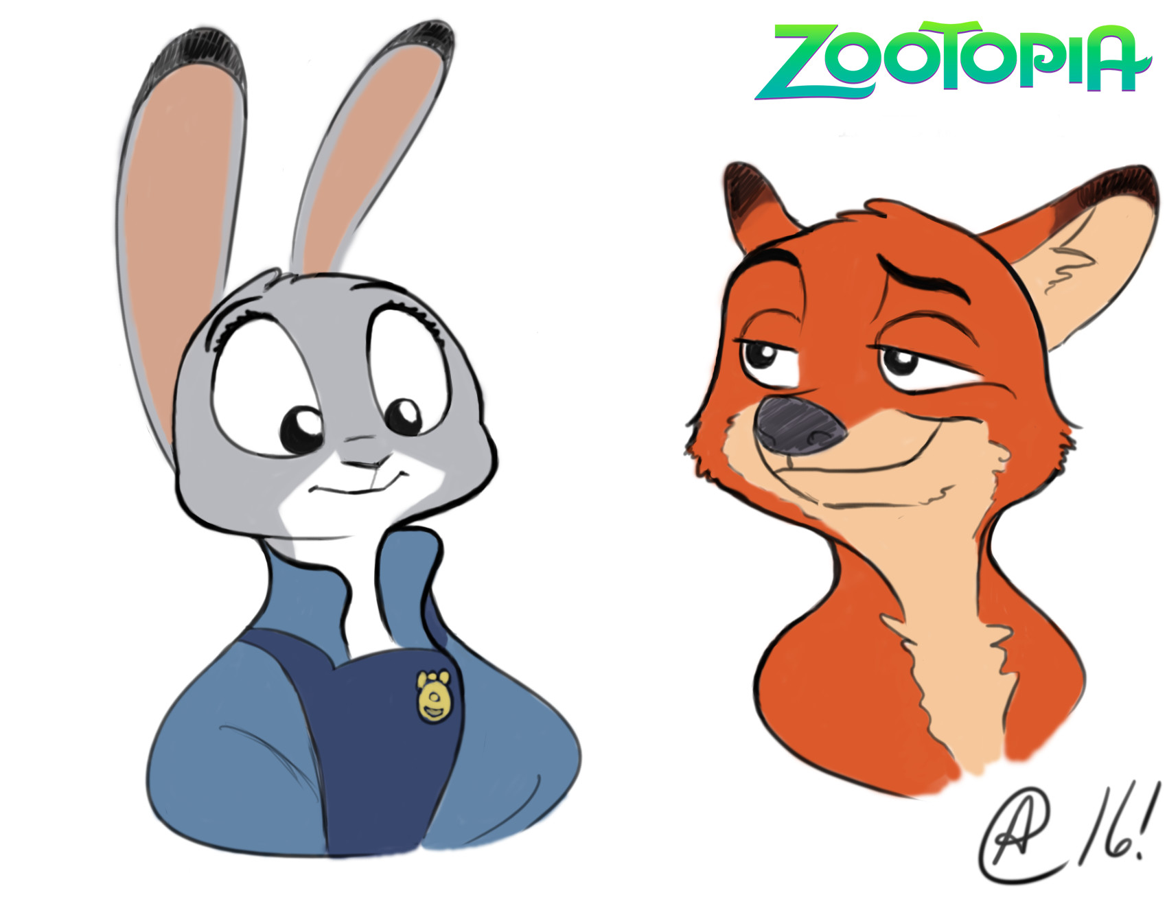 1700x1339 Coltin Antypovich - Zootopia Sketches