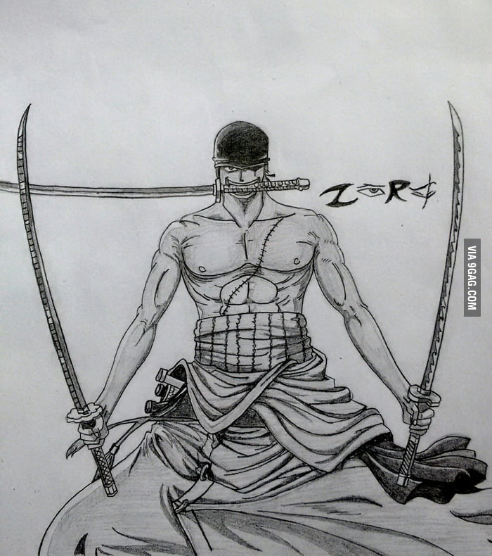 700x790 Roronoa Zoro Sketch - Zoro Sketch