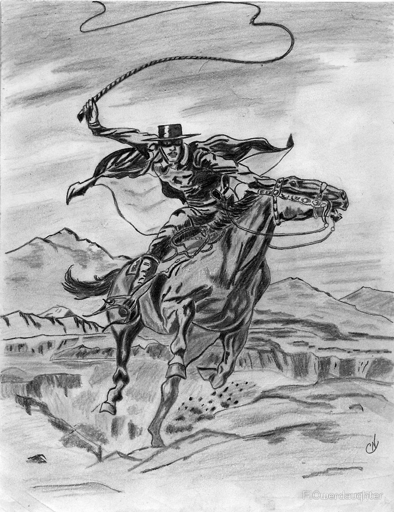769x1000 Zorro Sketch By Fl0werdauqhter Redbubble - Zorro Sketch