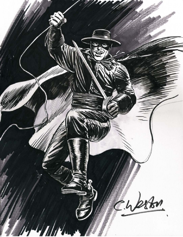 619x800 Zorro Sketch By Westonfront - Zorro Sketch