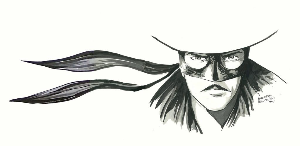 1023x500 Zorro Sketch Card - Zorro Sketch