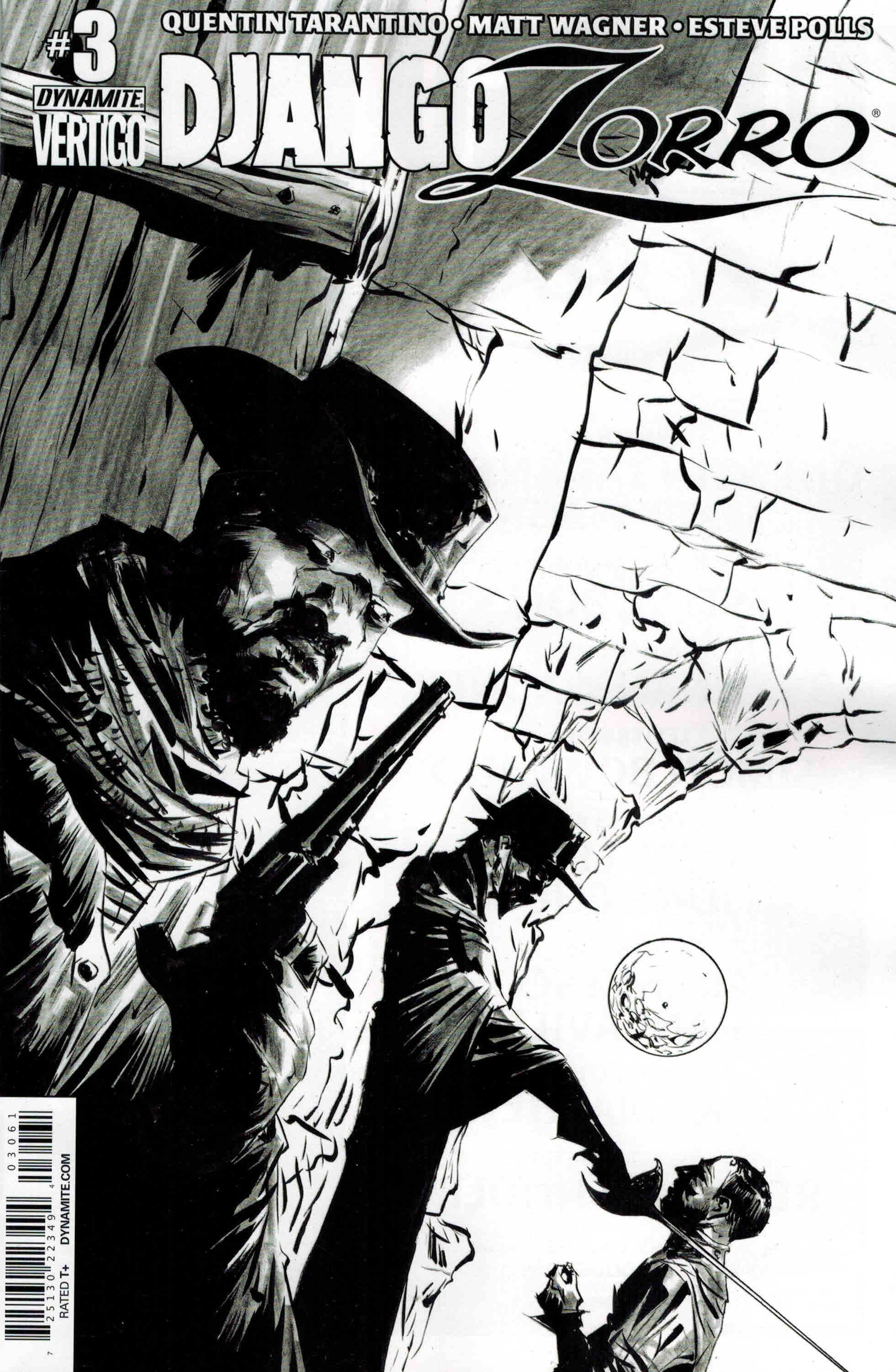 1961x3003 Django Zorro - Zorro Sketch