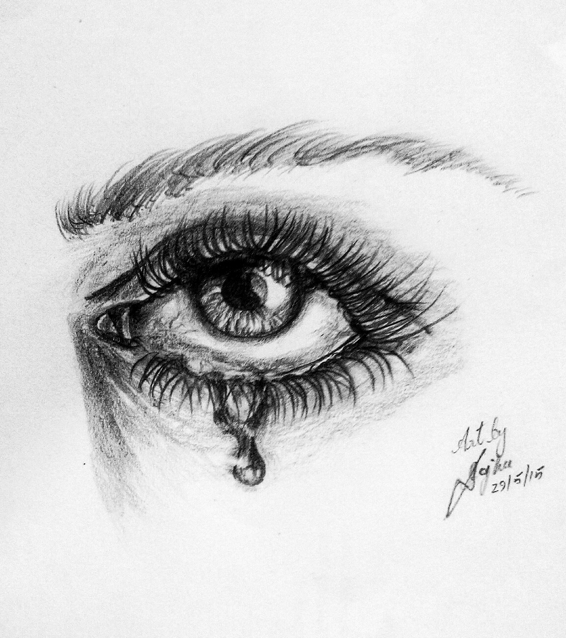 I just Love to draw eyes